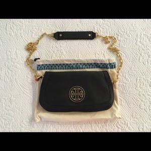 Authentic Tory Burch Reva clutch crossbody handbag